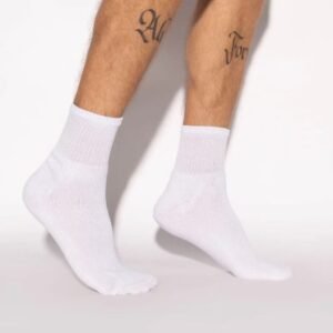 Kit 3 Pares Meia Cano Alto SOFT em Algodão