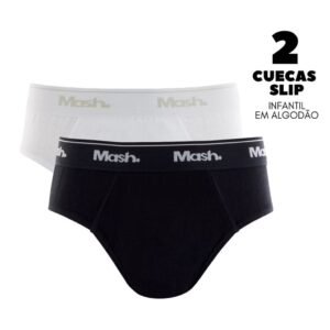 Kit 2 Cuecas Slip em Algodão INFANTIL