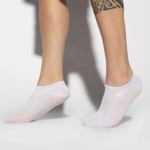 Kit 3 Pares Meia Canoa Invisível SOFT em Algodão