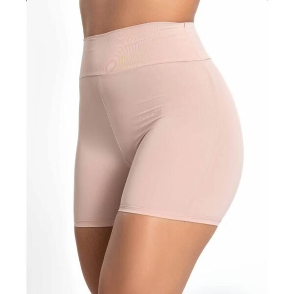 Short Modelador Segunda Pele Cintura Alta Cós Duplo em Poliamida